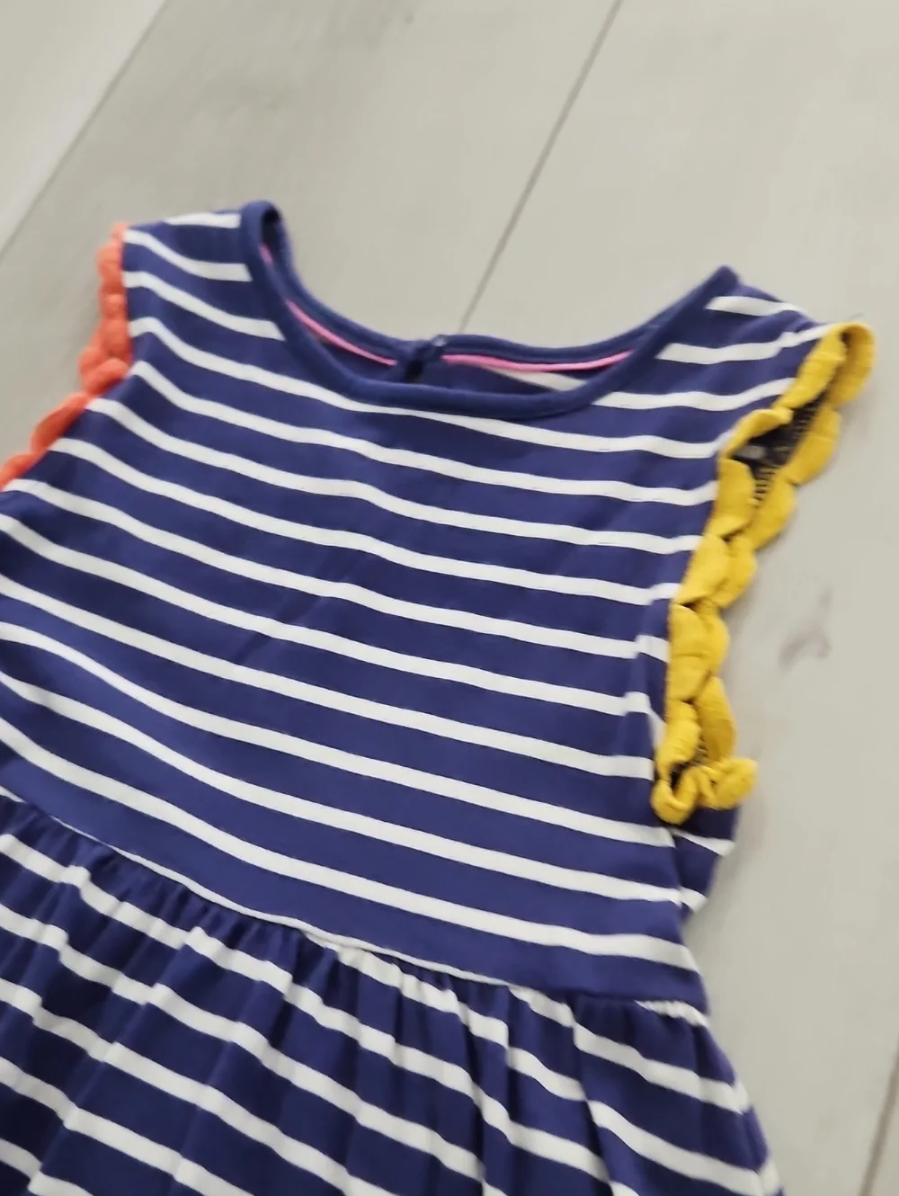 Mini Boden Dress, Striped, 4T-5T